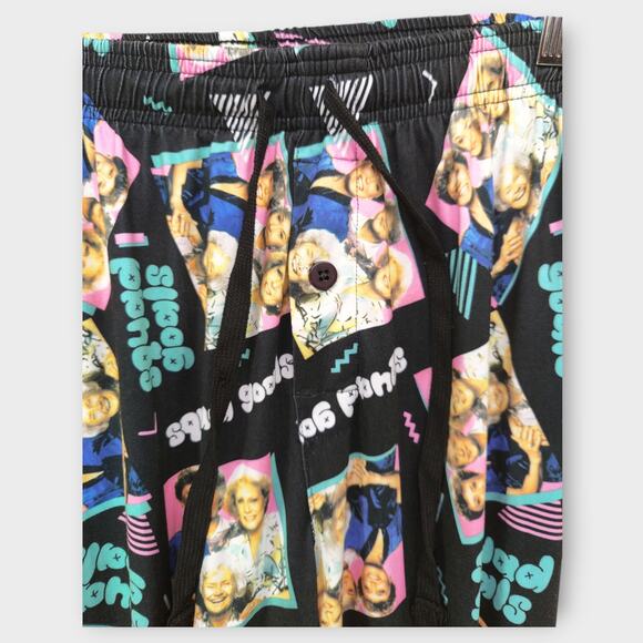 Mens Golden Girls Pajama Sleep Loung Pants Squad Goals Size Small - Picture 5 of 5